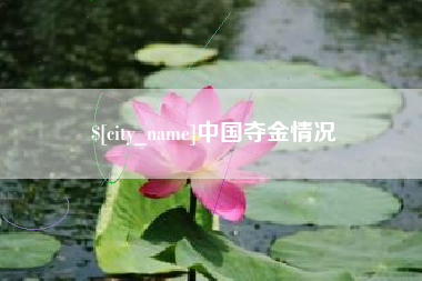太康中国夺金情况