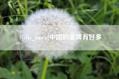 太康中国的金牌有好多