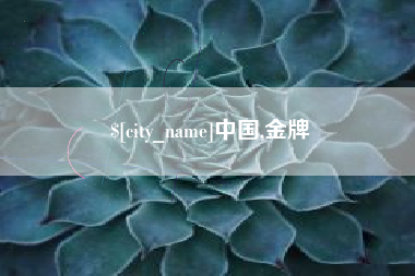 太康中国,金牌