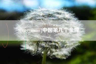 太康中国第九个金牌