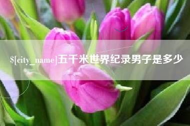 太康五千米世界纪录男子是多少