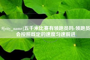 太康五千米比赛有领跑员吗-领跑员会按照既定的速度匀速前进