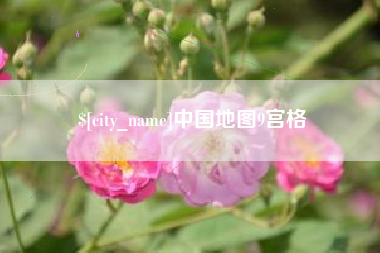 太康中国地图9宫格