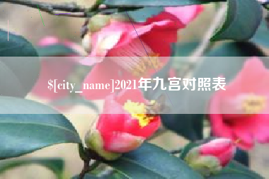 太康2021年九宫对照表