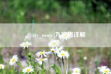 太康九宫格详解