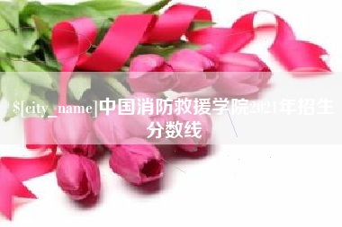 太康中国消防救援学院2021年招生分数线